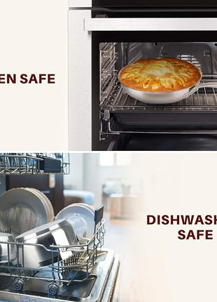 Duxtop Professional Stainless Steel Induction Cookware Set, 19PC Kitchen Pots and Pans Set, Heavy Bottom with Impact-bonded Technology