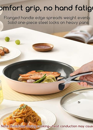 SOLEADER Plate Gripper Compatible With Pizza Pan,Non-Slip Pan Gripper,Hot Plate Bowl Retriever with Food Out from Pots,For Egg Custard For Jidangeng,For Microwave Toaster Oven Steamer,Pack of 2