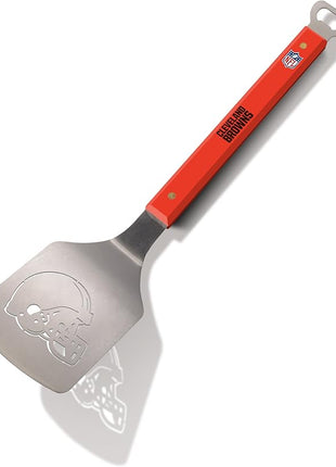 YouTheFan NFL 18" Stainless Steel Sportula (Spatula) with Bottle Opener