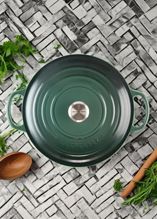 Le Creuset Enameled Cast Iron Signature Round Dutch Oven, 9 qt., Artichaut