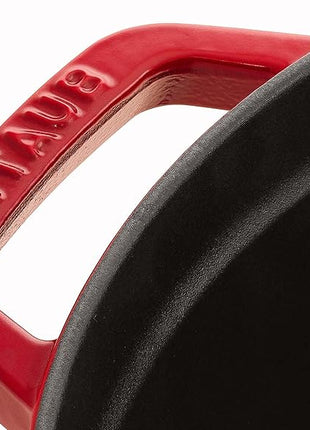 Staub Cast Iron 7-qt Round Cocotte - Cherry, Made in France