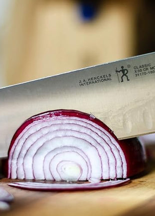 Henckels CLASSIC 7-inch Hollow Edge Santoku Knife
