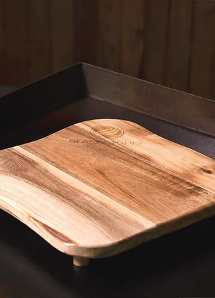 Blackstone 1755 Accessories Premium Quality Grill Board with Legs-Made from Koa Wood-Designed for Top of Griddle or Countertop-Use to Cut and Chop Vegetables or Meat, One Size