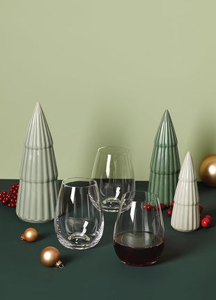 Lenox Tuscany Classics Stemless Glass Set, Buy 4 Get 6, 2.6 LB, Clear