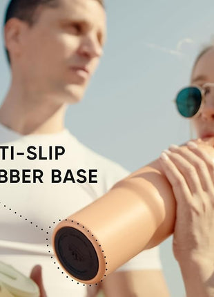 Hydrapeak Nomad 32 oz Tumbler with Handle and Straw Lid, Leakproof, Double Insulated, 32oz Cup, Stainless Steel | Navy