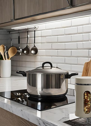 Home Basics Retro Kitchen Canisters For Countertop (4 Piece Set) Grey Glass with Metal Finish; See-Through Windows; Great For Flour, Coffee, Sugar, Dry Ingredients, Snacks