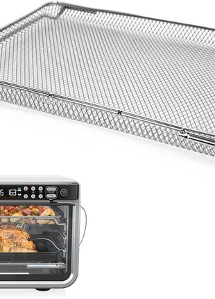 Air Fryer Oven Basket, Replacement Stainless Steel Baking Trays for Ninja Foodi DT201 DT251 10-in-1 Smart XL Air Fryer Oven, Mesh Dehydrating Basket Accessories