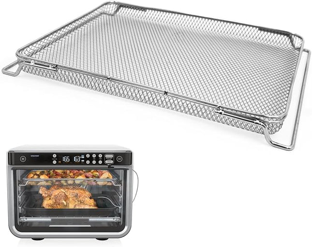 Air Fryer Oven Basket, Replacement Stainless Steel Baking Trays for Ninja Foodi DT201 DT251 10-in-1 Smart XL Air Fryer Oven, Mesh Dehydrating Basket Accessories