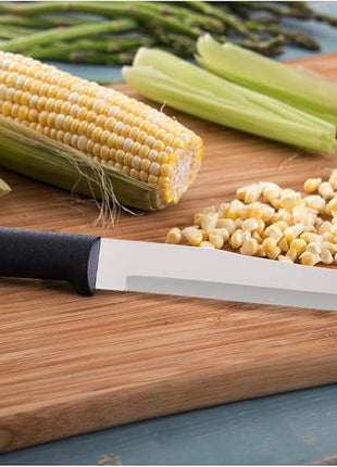 Rada Cutlery 4-Piece Wedding Register Knife Gift Set (G204), Stainless Steel Hollow Ground Blades, Made in USA, Black Handles