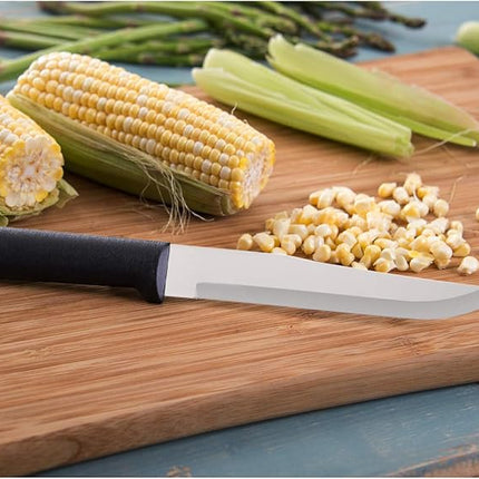 Rada Cutlery 4-Piece Wedding Register Knife Gift Set (G204), Stainless Steel Hollow Ground Blades, Made in USA, Black Handles