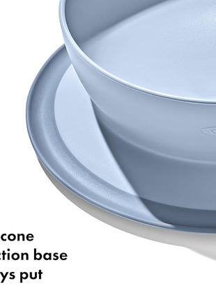 OXO Tot Stick and Stay Suction Bowl - Dusk