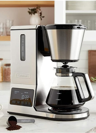 Cuisinart CPO-800P1 PurePrecision 8 Cup Pour-Over Coffee Brewer, Silver