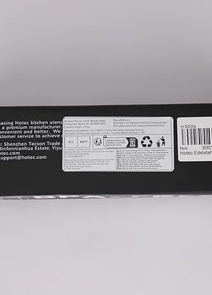 HOTEC 4 Pieces Stainless Steel Whisks Set, Wire Balloon Whisks Egg Beater, Thicken Wire &Non-slip Handle Whisk Perfect for Cooking, Stirring, Beating and Blending (Silver)