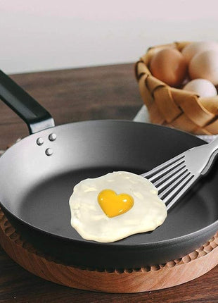 Premium Fish Spatula - Rust-Resistant Stainless Steel, Non-Slip Handle, Ideal for Grilling, Frying, Turning and Flipping Fish, Meat, Eggs, and More - Ergonomic Design for Perfect Results - Set of 2