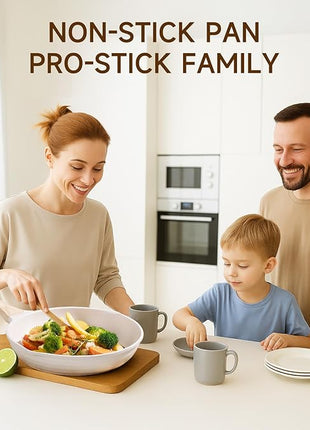 JEETEE 23pcs Pots and Pans Set Non Stick, White Cookware Sets for Kitchen, w/Frying Pans, Saucepans, Sauté & Griddle & Crepe Pan, Induction Cooking Pots (PFOA/PFAS Free)