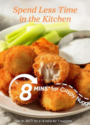 COSORI Air Fryer 2.1 QT, Small & Mini 4-in-1 airfryer Ideal for Simple Meals and Snack, Easy to Leftover Food to Crispy, Up to 97% Less Oil, 30 In-App Recipes, Nonstick & Dishwasher-Safe Basket