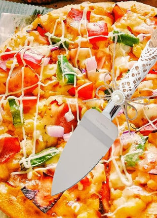 Rustic Wedding Cake Serving Set Wedding Cake Knife and Server Set Pizza Pie Server Set for Anniversaries Birthdays Christmas Parties