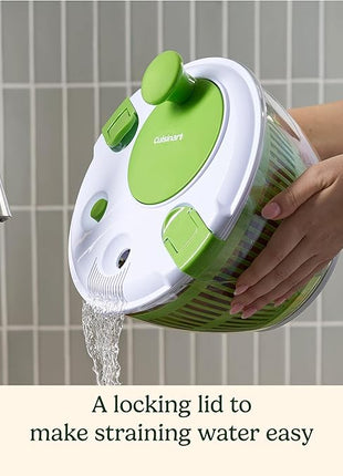 Cuisinart Salad Spinner- Wash, Spin & Dry Salad Greens, Fruits & Vegetables, 3qt, CTG-00-SSAS (Pack of 4)