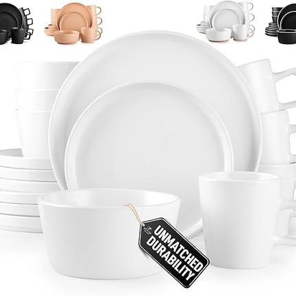 Stoneware Dinner Sets by Zulay Kitchen