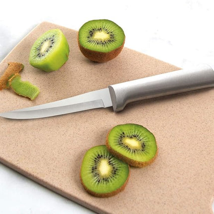 Rada Cutlery 7-piece Starter Knife Gift Set (S38), Stainless Steel Hollow Ground Blades, Made in USA, Silver Handles