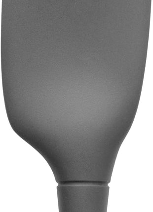 Tovolo Flex-Core All Silicone Spatula, Tapered Edge, Ergonomic Handle, Heat Resistant, Charcoal