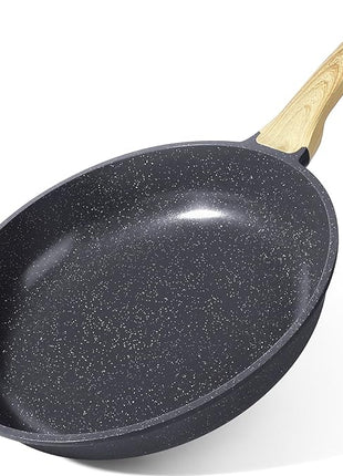 GiPP Ceramic Nonstick Frying Pan - 12 Inch Healthy Non-Toxic Non Stick Skillet Omelette Pans, Induction Compatible Chef Pan, PFAS & PFOA-Free, Dishwasher Safe, Stay Cool Handles