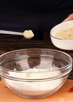 Mini Measuring Spoon Set, Heavy Duty Stainless Steel Measuring Spoons for Cooking Baking, Tablespoon Teaspoon for Dry or Liquid Ingredients, Fits in Spice Jar, 1/64 1/32 1/16 1/8 1/4 tsp