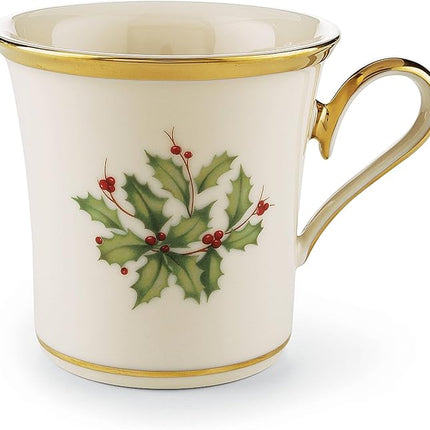 Lenox 146504060 Holiday Mug, Porcelain, Christmas Drinkware