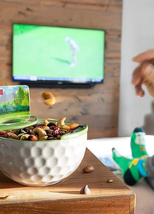 MAX'IS Creations The Golf Mug With A Green, Funny Golf Gifts for Men Women Unique Christmas Gifts for Men Golfers Gift for Dad, Novelty Ceramic Coffee Mug, 16oz