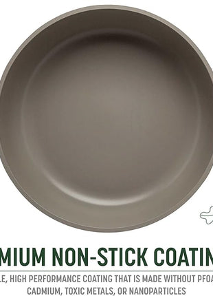 Goodful All-in-One Pan, Multilayer Nonstick, High-Performance Cast Construction, Multipurpose Design Replaces Multiple Pots and Pans, Dishwasher Safe Cookware, 11-Inch, 4.4-Quart Capacity, Terracotta