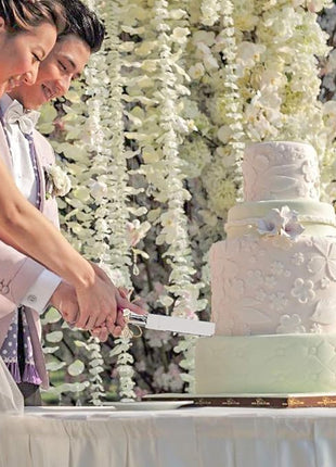 Rustic Wedding Cake Serving Set Wedding Cake Knife and Server Set Pizza Pie Server Set for Anniversaries Birthdays Christmas Parties