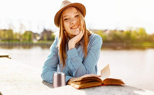 MEWAY 12oz/8 Pack Wine Tumbler Glasses with Lid - Stemless Double Wall Vacuum Stainless Steel Travel Tumbler - Keeping Cold & Hot for Wine,Coffee,Cocktails,Drinks (Rose gold,Set of 8)