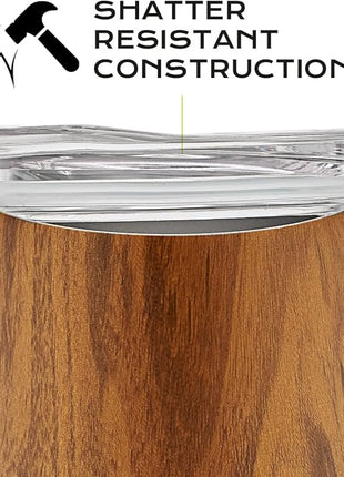 BALIBETOV 5 pcs large Yerba Mate Cup and Bombilla Kit, Includes one 8 oz Yerba Mate Gourd with Lid, Two Bombillas Mate Straw and one cleaning brush (Wood, 8.00)