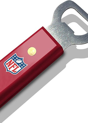 YouTheFan NFL 18" Stainless Steel Sportula (Spatula) with Bottle Opener