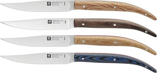 ZWILLING Toro Steak Knife Set of 4, Beechwood Presentation Box