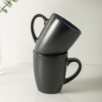 SERVICE FOR 8 - Total of 32 pieces including 8 dinner plates (10”), 8 salad plates (7.5”), 8 bowls (5.75”), and 8 mugs (12 oz), making it the perfect set to service 8 people