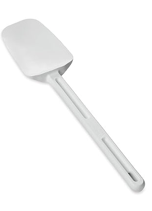 Rubbermaid Commercial Products Cold Temperature Spoon Spatula, 13.5 Inch, Clean-Rest Design , White