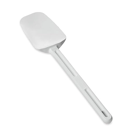Rubbermaid Commercial Products Cold Temperature Spoon Spatula, 13.5 Inch, Clean-Rest Design , White