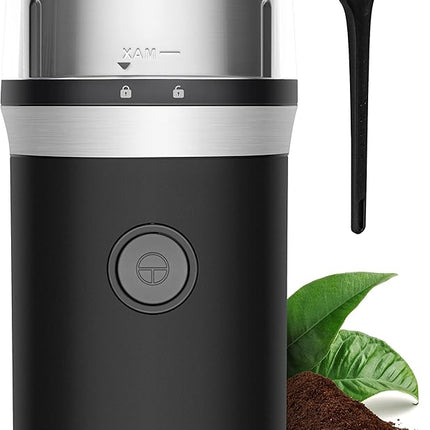 COSORI Coffee Espresso Grinder Electric, Food Grade Stainless Steel Blades, 12 Cups, Black