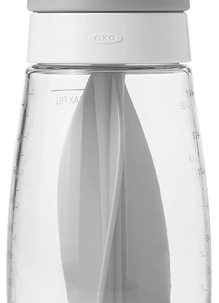 OXO Good Grips Twist & Pour Salad Dressing Mixer, Gray