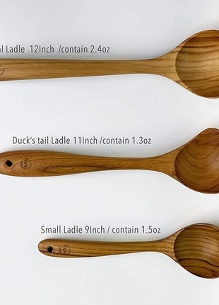 FAAY Original Eco-Friendly Wooden Serving Ladle