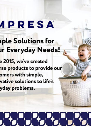 IMPRESA Hexagon Magnetic Spice Jars - Pack of 15-1.74 Oz Strong Magnetic Seasoning Containers - Space-Saving Honeycomb Spice Jars - Airtight Glass Storage Containers with Steel Lids