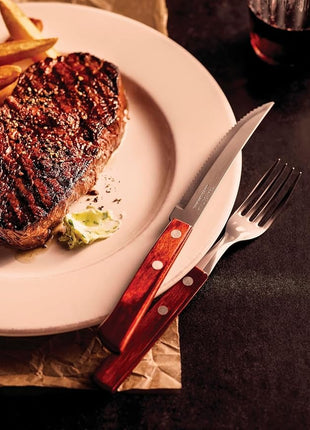 Tramontina Knives Set, Stainless Steel, Red, 30 x 30 x 30 cm