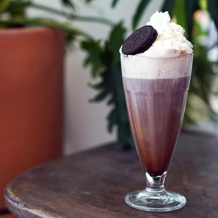 Bormioli Rocco Rock Bar 12.75 oz. Dessert Glass, Set of 6, Lavender