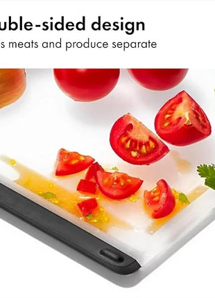 OXO Good Grips 2-Piece Cutting Board Set, Cutting Boards for Kitchen Prep, Non-Porous Double-Sided Design, Dishwasher-Safe, Durable Kitchen Essentials