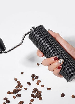 TIMEMORE Chestnut C3 Max Manual Coffee Grinder Capacity 30g with CNC Stainless Steel Conical Burr, Internal Adjustable Setting, Double Bearing Positioning, French Press Coffee for Hand Grinder