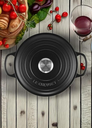 Le Creuset Enameled Cast Iron Signature Sauteuse Oven, 3.5 qt., Licorice