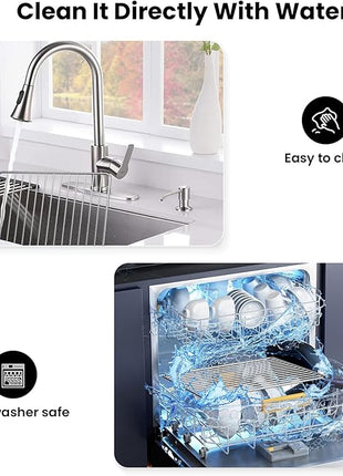 13.4'' x 13.4'' Wire Rack for Baking with Ninja SP101, SP100, SP1001C, SP201 Foodi Air Fry Oven, Stainless Steel Wire Rack for Cooking, Oven Racks Replacements for Ninja Air Fryer Replace