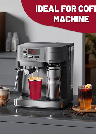 Insulated Coffee Tumblers with Flip Lid 12oz / 17oz, Stainless Steel Travel Coffee Mug Leak Proof, Vacuum Insulated Reusable Cup, Keeps Cold and Hot for Tea