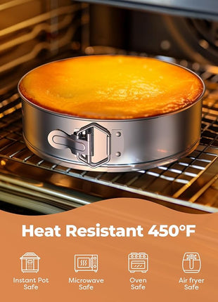 Kootek Cake Pan, Nonstick Springform Pan with Removable Bottom, 9 Inch Round Cheesecake Cake Baking Pans